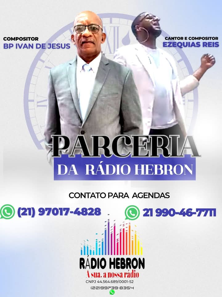 BISPO IVAN  DE JESUS E CANTOR EZEQUIAS REIS